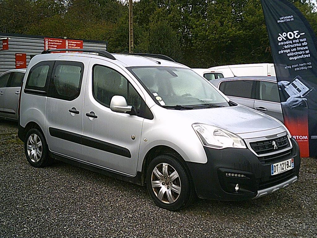 Peugeot partner 1.6 hdi 120 ch outdoor garage brix occasions